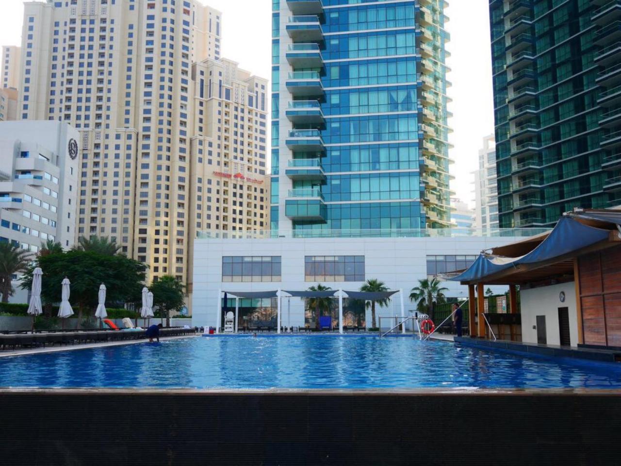 Stunning 5* 4Br-Oceanfront-Apartment Dubai Bagian luar foto