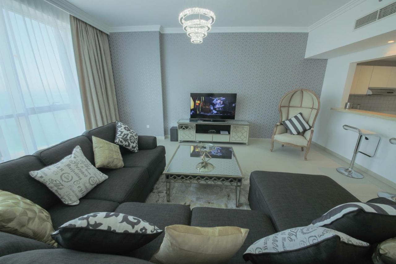 Stunning 5* 4Br-Oceanfront-Apartment Dubai Bagian luar foto