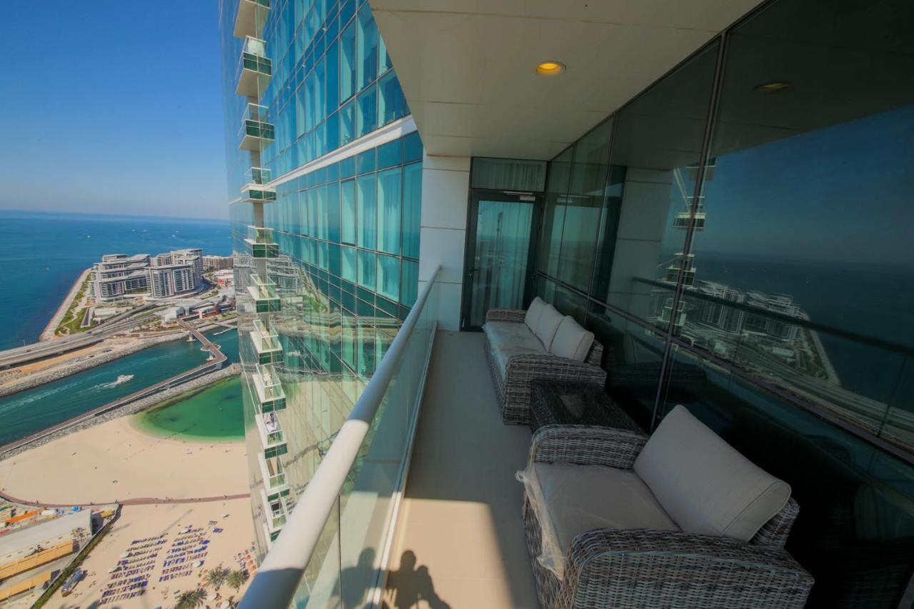 Stunning 5* 4Br-Oceanfront-Apartment Dubai Bagian luar foto