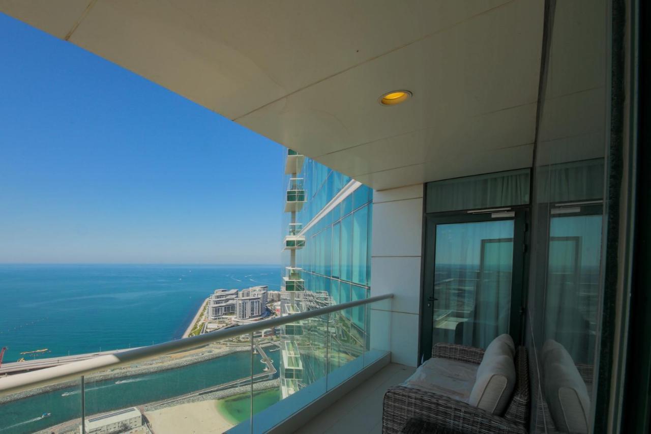 Stunning 5* 4Br-Oceanfront-Apartment Dubai Bagian luar foto